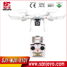 Haute qualité drones SJY-X101 en temps réel FPV photographie aérienne Vidéo Drone Rc Quadcopter sans Caméra C4015 Wifi FPV